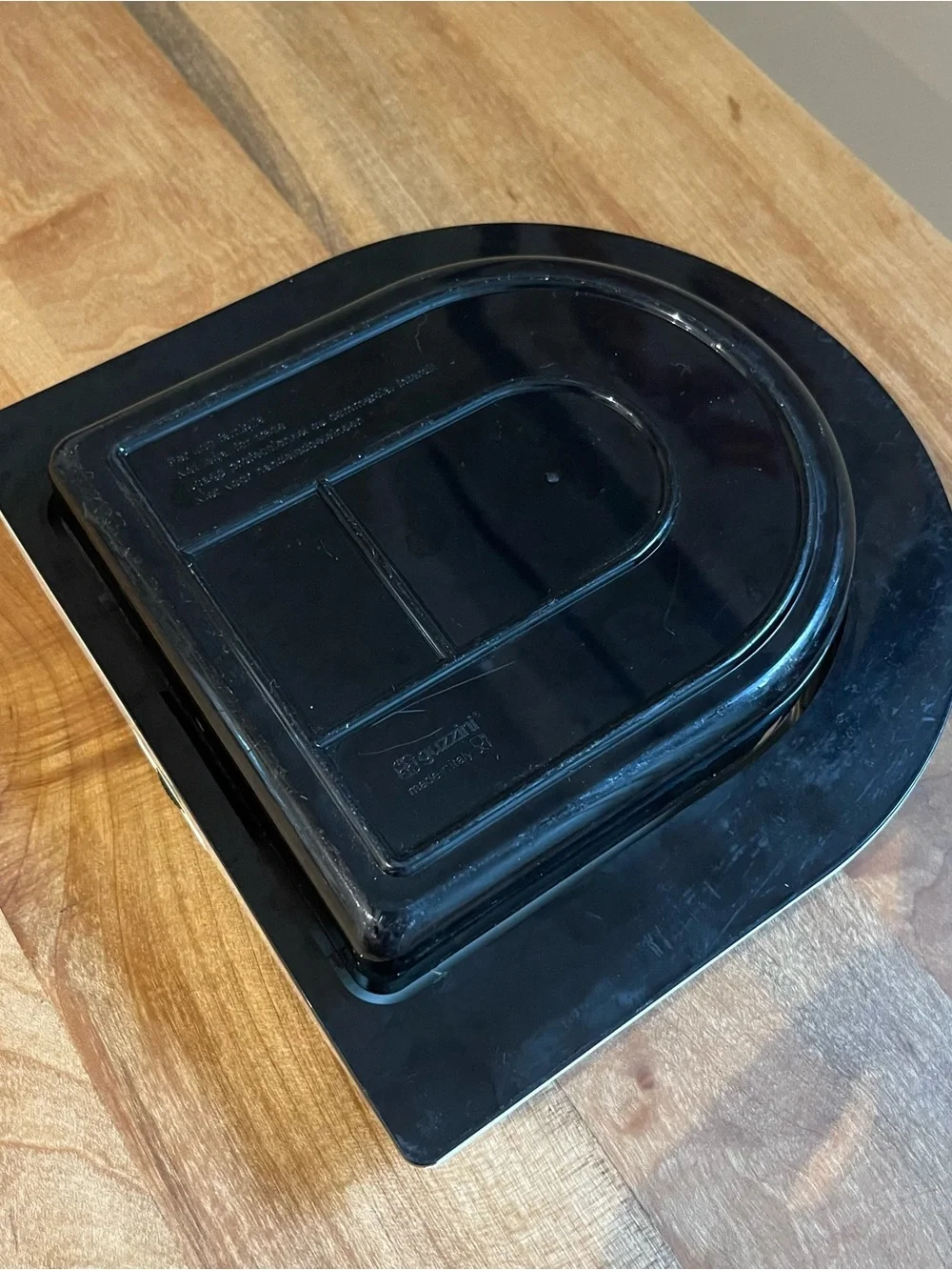 Vintage 80s Guzzini Lady B Analog Kitchen Scale Mod Modernist Italian Cream